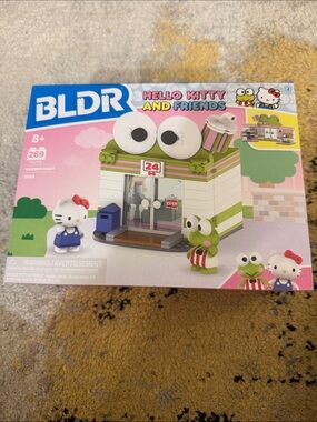 NEW BLDR Hello Kitty and Friends Keroppi Mart 0103 269pcs  Building Set